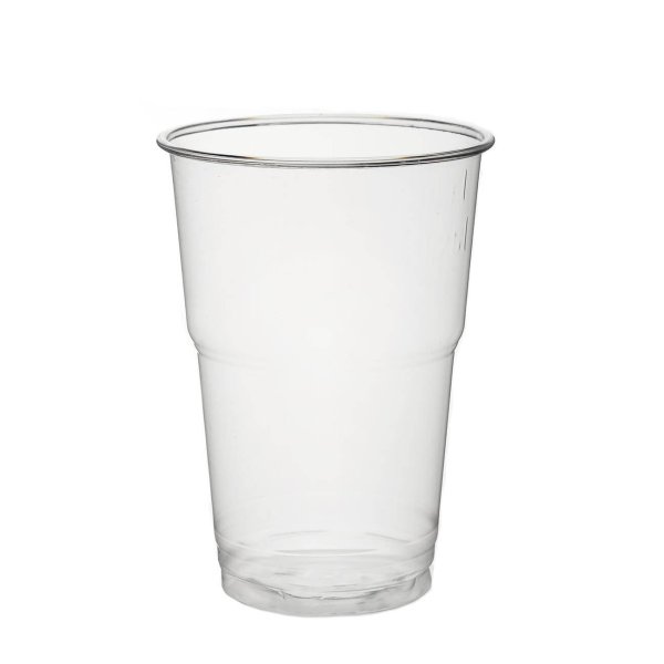 Ausschankbecher / Bierbecher, RPET, transparent, 250ml (1.000 Stck)