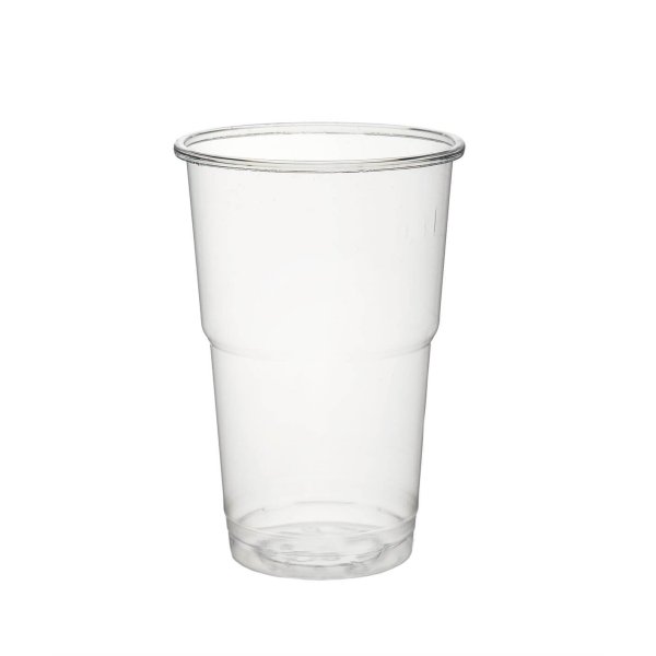 Ausschankbecher / Bierbecher, RPET, transparent, 300ml (1.000 Stck)