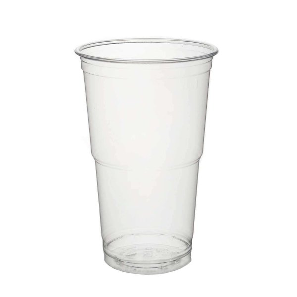 Ausschankbecher / Bierbecher, RPET, transparent, 500ml (800 Stck)