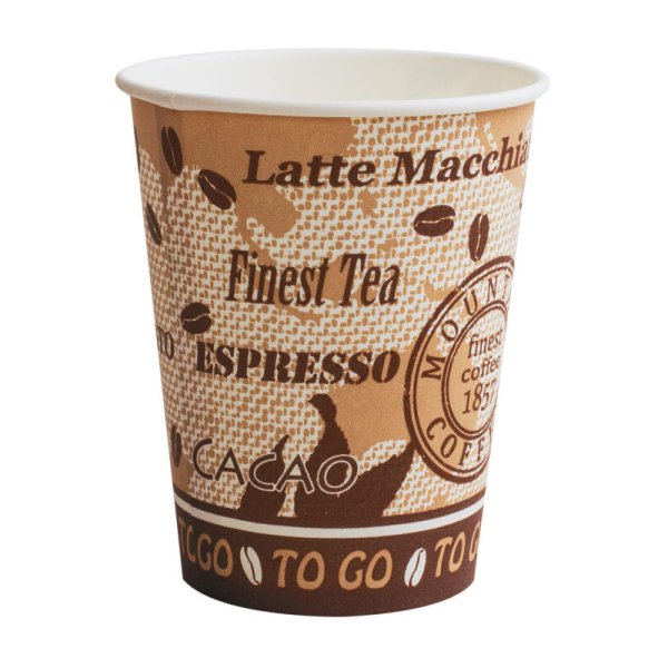 Hartpapierbecher "Coffee to go" fr Heigetrnke, 300ml (200 Stk.)